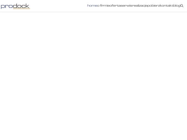 Zobacz PRODOCK Sp. z o.o. Sp. K.